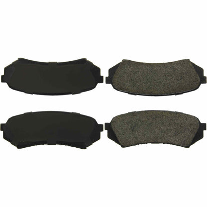 Centric Parts Disc Brake Pad Set Posi Quiet Extended Wear with Shims and Hardware for 1998-2007 Lexus LX470 Toyota Land Cruiser 106.07730