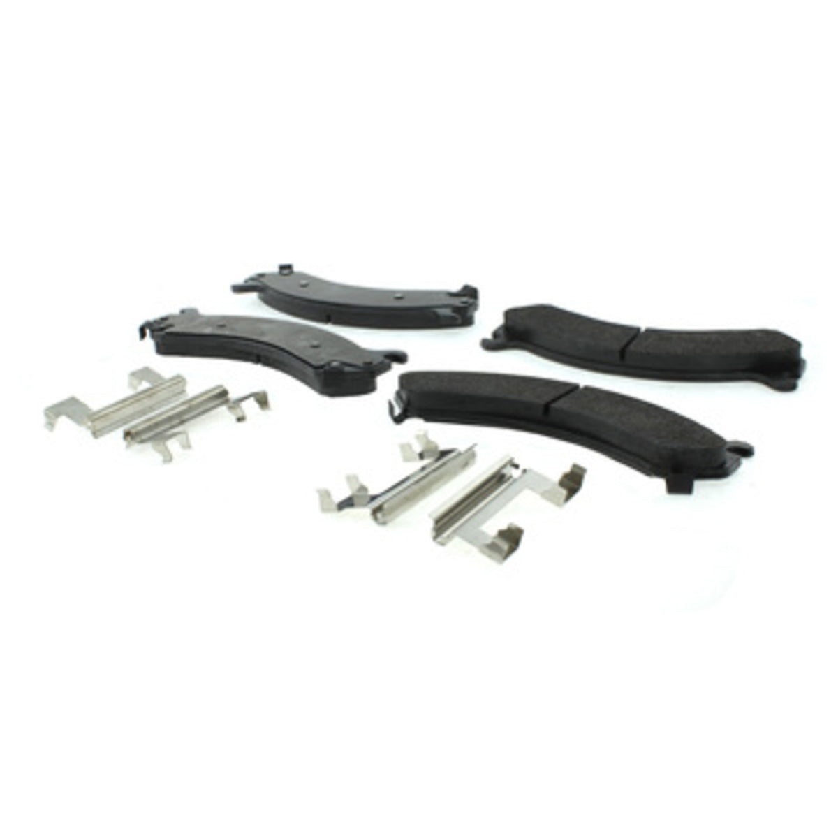 Centric Parts Disc Brake Pad Set Posi Quiet Extended Wear with Shims and Hardware for 2000-2011 vehicles 106.07840
