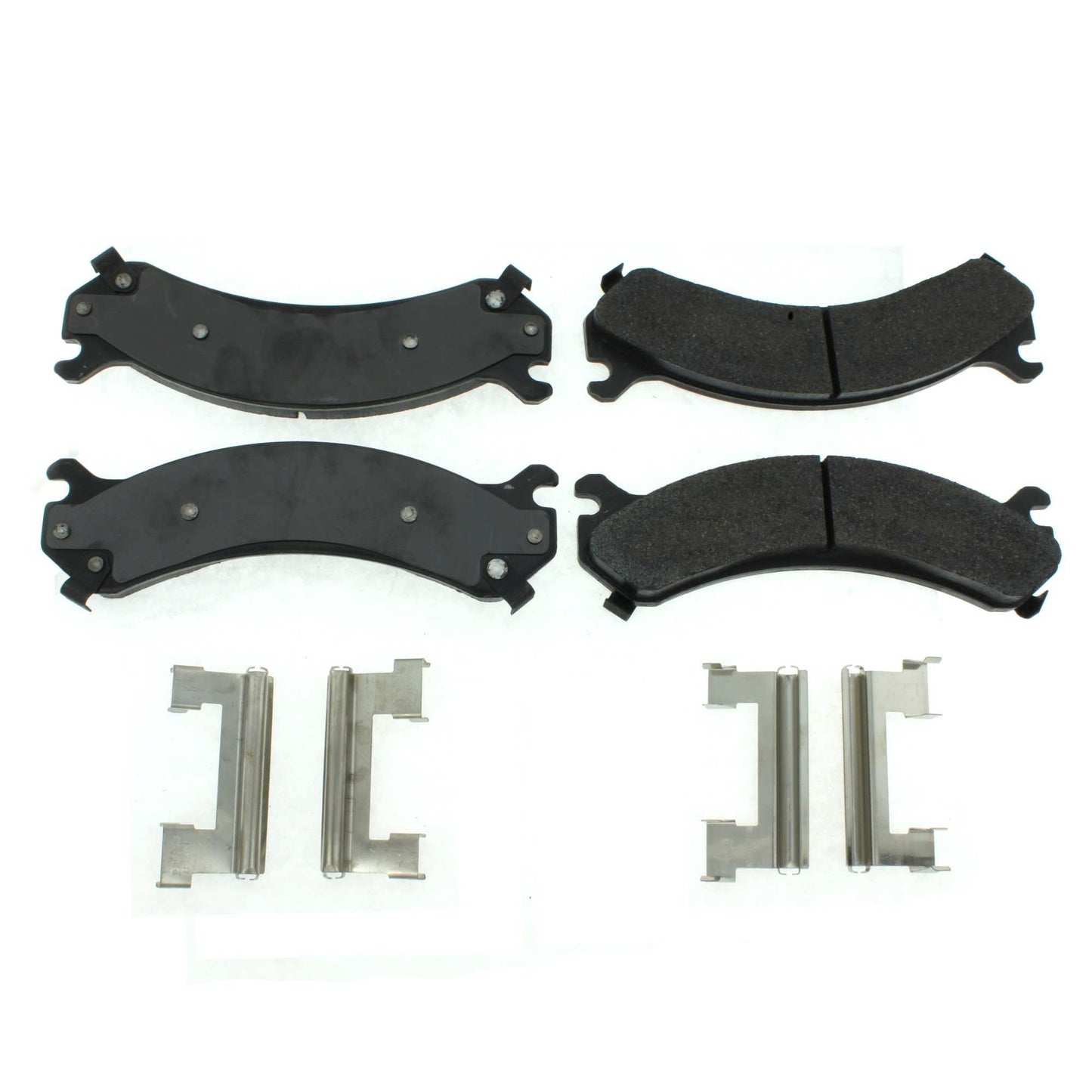 Centric Parts Disc Brake Pad Set Posi Quiet Extended Wear with Shims and Hardware for 2000-2011 vehicles 106.07840