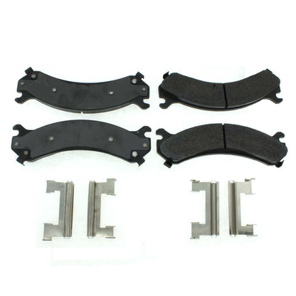 Centric Parts Disc Brake Pad Set Posi Quiet Extended Wear with Shims and Hardware for 2000-2011 vehicles 106.07840