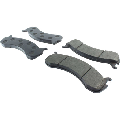 Centric Parts Disc Brake Pad Set Posi Quiet Extended Wear with Shims and Hardware for 2003-2019 Blue Bird & Bounder 106.07860