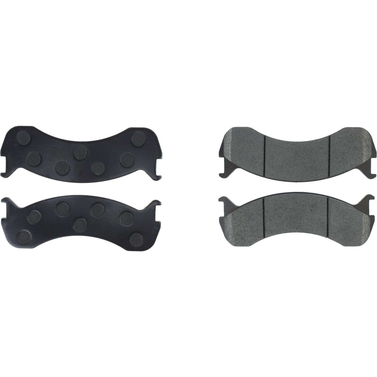 Centric Parts Disc Brake Pad Set Posi Quiet Extended Wear with Shims and Hardware for 2003-2019 Blue Bird & Bounder 106.07860