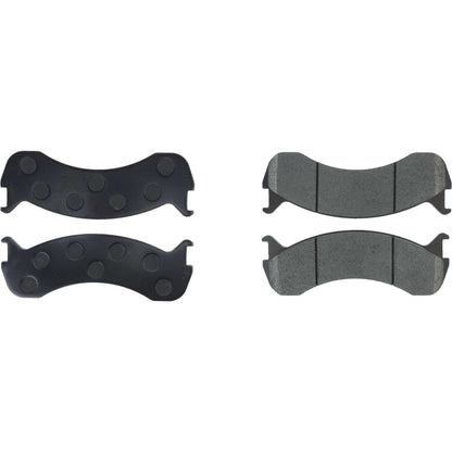 Centric Parts Disc Brake Pad Set Posi Quiet Extended Wear with Shims and Hardware for 2003-2019 Blue Bird & Bounder 106.07860