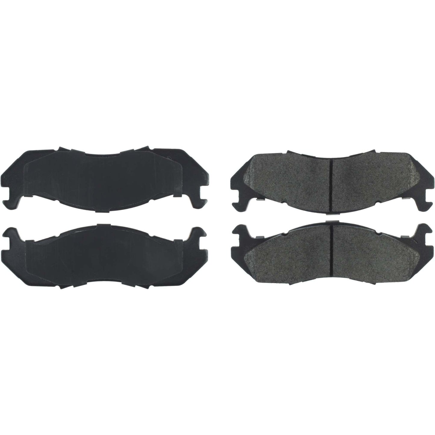 Centric Parts Disc Brake Pad Set Posi Quiet Extended Wear with Shims and Hardware for 2001-1996 Hummer, 2004-2002 H1, 2006 H1 106.07880
