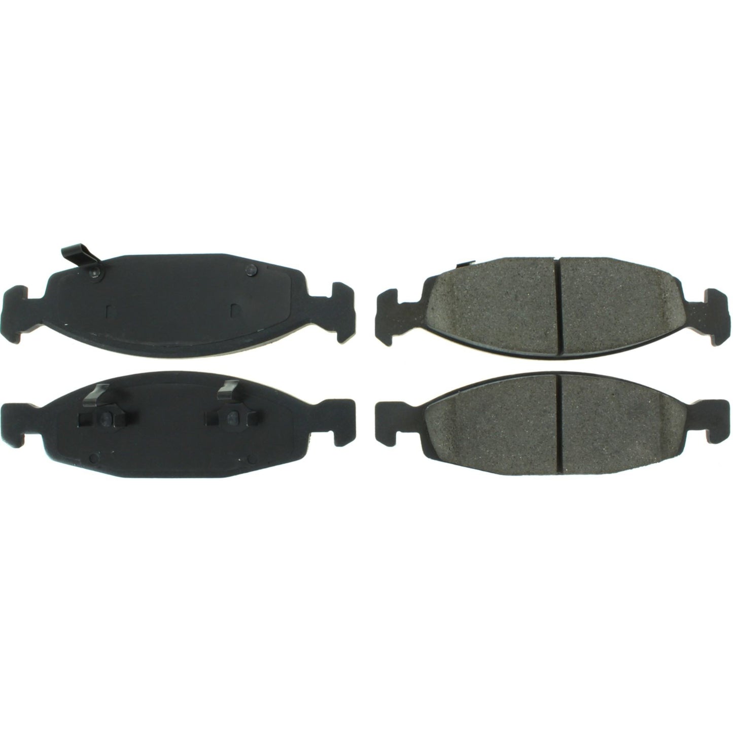 Centric Parts Disc Brake Pad Set Posi Quiet Extended Wear with Shims and Hardware for 1999-2002 Jeep Grand Cherokee 106.07900