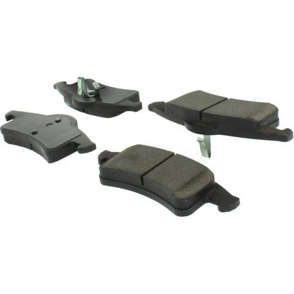 Centric Parts Disc Brake Pad Set Posi Quiet Extended Wear with Shims and Hardware for Jeep Grand Cherokee 1999-2004 106.07910