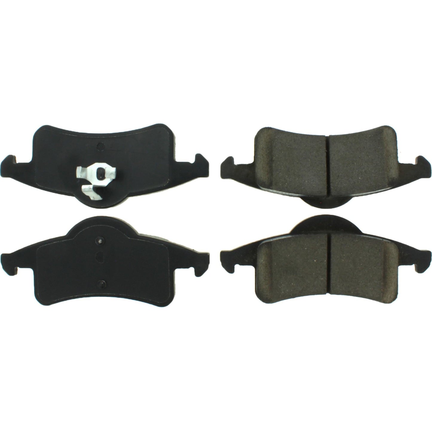 Centric Parts Disc Brake Pad Set Posi Quiet Extended Wear with Shims and Hardware for Jeep Grand Cherokee 1999-2004 106.07910