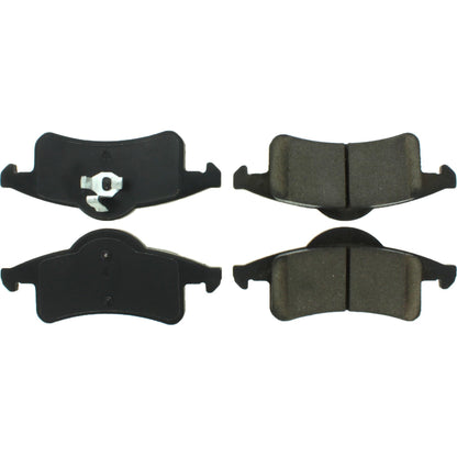 Centric Parts Disc Brake Pad Set Posi Quiet Extended Wear with Shims and Hardware for Jeep Grand Cherokee 1999-2004 106.07910