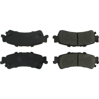 Centric Parts Disc Brake Pad Set Posi Quiet Extended Wear with Shims for 2000-2005 Cadillac DeVille Chevrolet Astro Avalanche Silverado Suburban Tahoe GMC Safari Sierra Yukon 106.07920