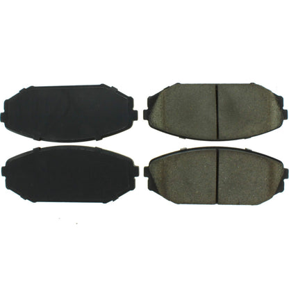 Centric Parts Disc Brake Pad Set Posi Quiet Extended Wear with Shims and Hardware for 2001-2002 Acura MDX 1999-2004 Honda Odyssey 106.07930