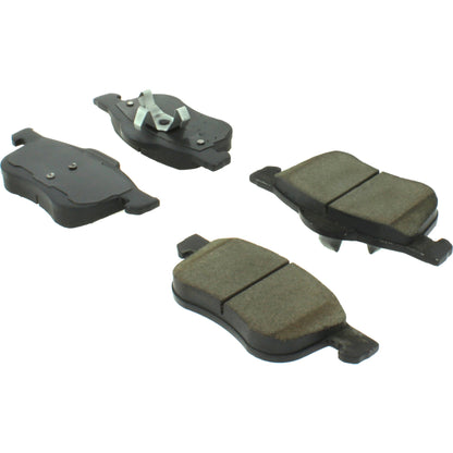 Centric Parts Disc Brake Pad Set Posi Quiet Extended Wear with Shims and Hardware for Volvo C70 2005, S60 2009-2001, S80 2006-1999, V70 2007-2001, XC70 2007-2003 106.07940