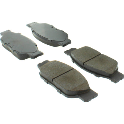 Centric Parts Disc Brake Pad Set Posi Quiet Extended Wear with Shims and Hardware for 2005-2002 Ford Thunderbird 2002-2000 Jaguar S-Type 2006-2000 Lincoln LS 106.08050