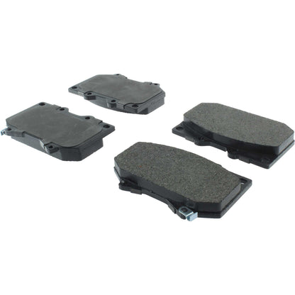 Centric Parts Disc Brake Pad Set Posi Quiet Extended Wear with Shims and Hardware for 2001-2002 Toyota Sequoia Tundra 106.08120