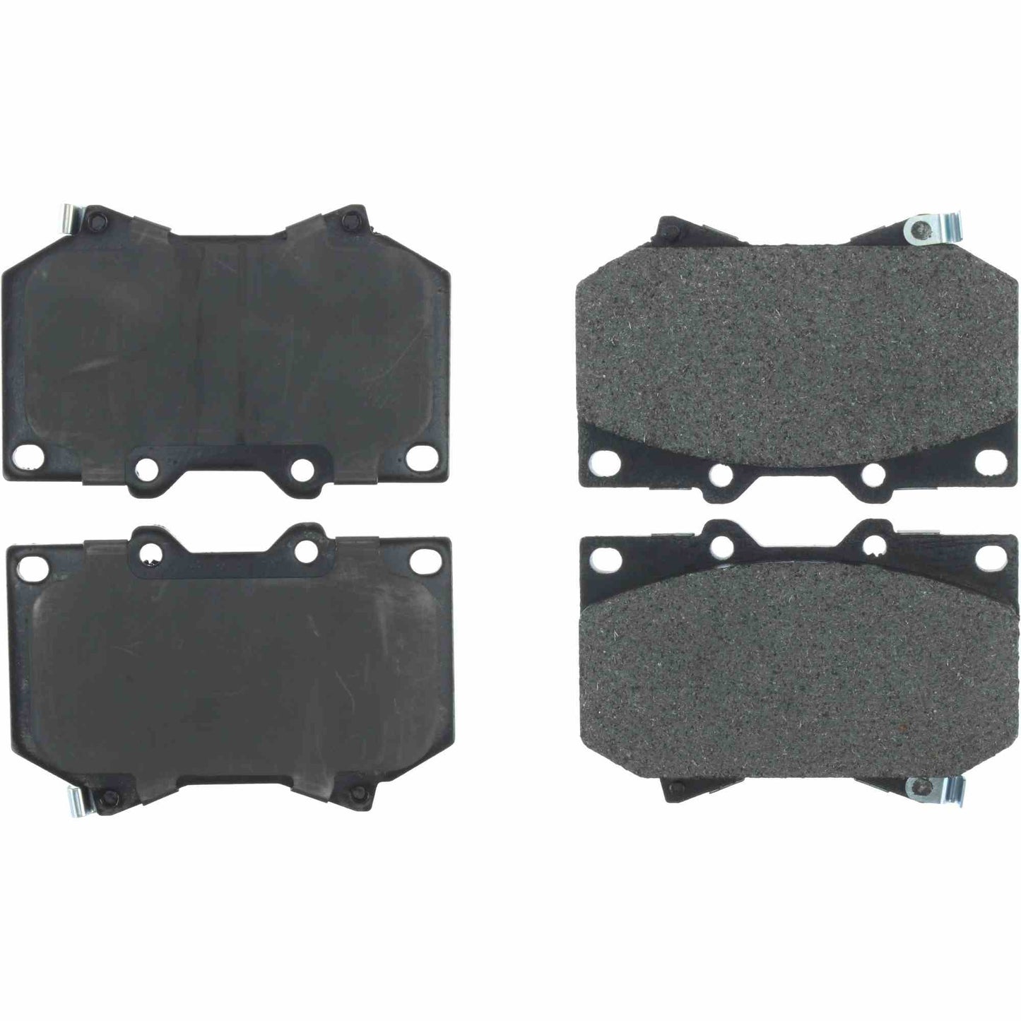 Centric Parts Disc Brake Pad Set Posi Quiet Extended Wear with Shims and Hardware for 2001-2002 Toyota Sequoia Tundra 106.08120
