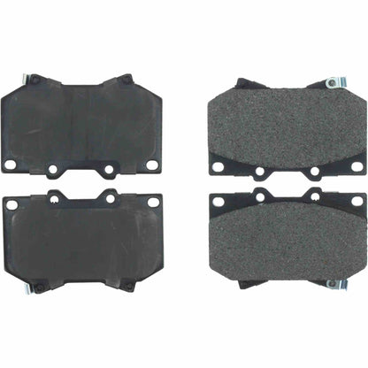 Centric Parts Disc Brake Pad Set Posi Quiet Extended Wear with Shims and Hardware for 2001-2002 Toyota Sequoia Tundra 106.08120