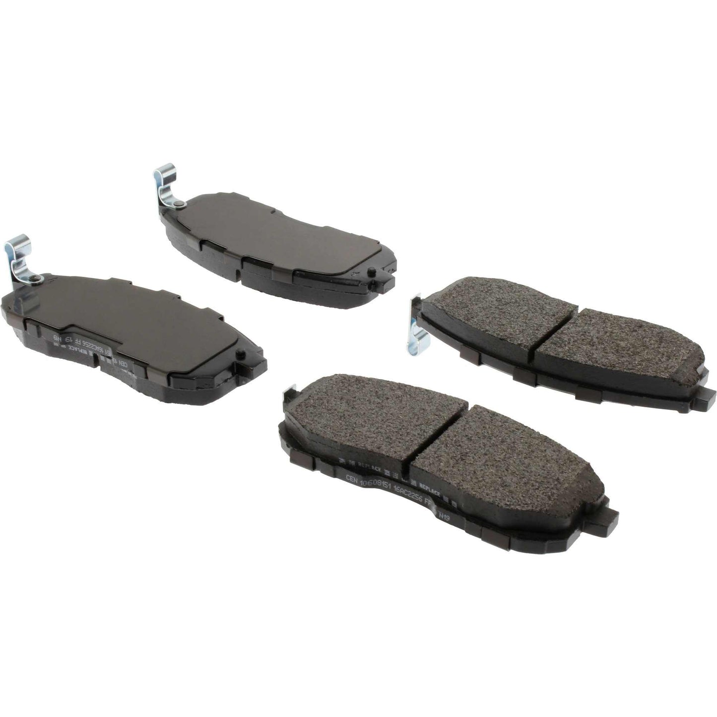 Centric Parts Disc Brake Pad Set Posi Quiet Extended Wear with Shims and Hardware for 2002-2019 Vehicles 106.08151