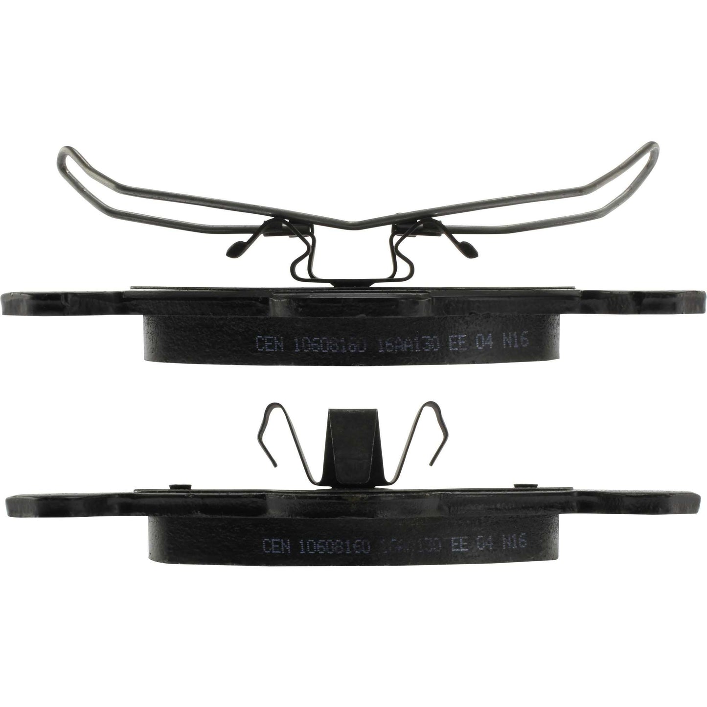 Centric Parts Disc Brake Pad Set Posi Quiet Extended Wear with Shims and Hardware for 2000-2004 Ford Focus 106.08160