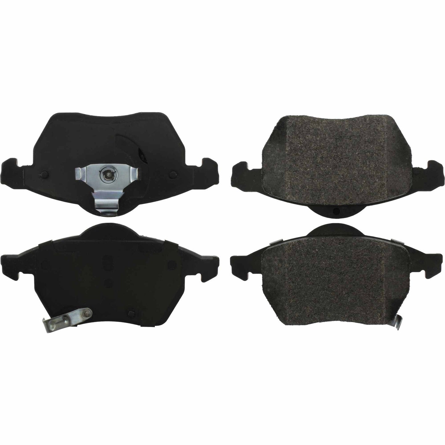 Centric Parts Disc Brake Pad Set Posi Quiet Extended Wear with Shims and Hardware 106.08190