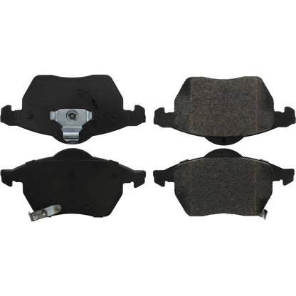Centric Parts Disc Brake Pad Set Posi Quiet Extended Wear with Shims and Hardware 106.08190