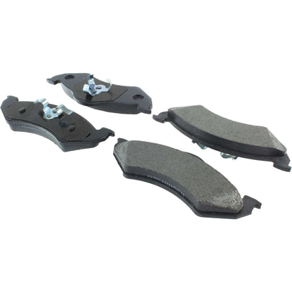 Centric Parts Disc Brake Pad Set Posi Quiet Extended Wear with Shims and Hardware for 2000-2002 Dodge Dakota Durango 106.08200