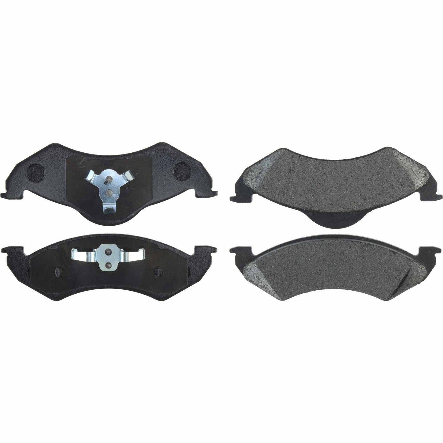 Centric Parts Disc Brake Pad Set Posi Quiet Extended Wear with Shims and Hardware for 2000-2002 Dodge Dakota Durango 106.08200