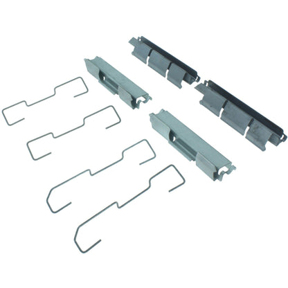 Centric Parts Disc Brake Pad Set Posi Quiet Extended Wear with Shims and Hardware for 2000-2002 Dodge Ram 2500 3500 4000 Ramcharger 106.08210