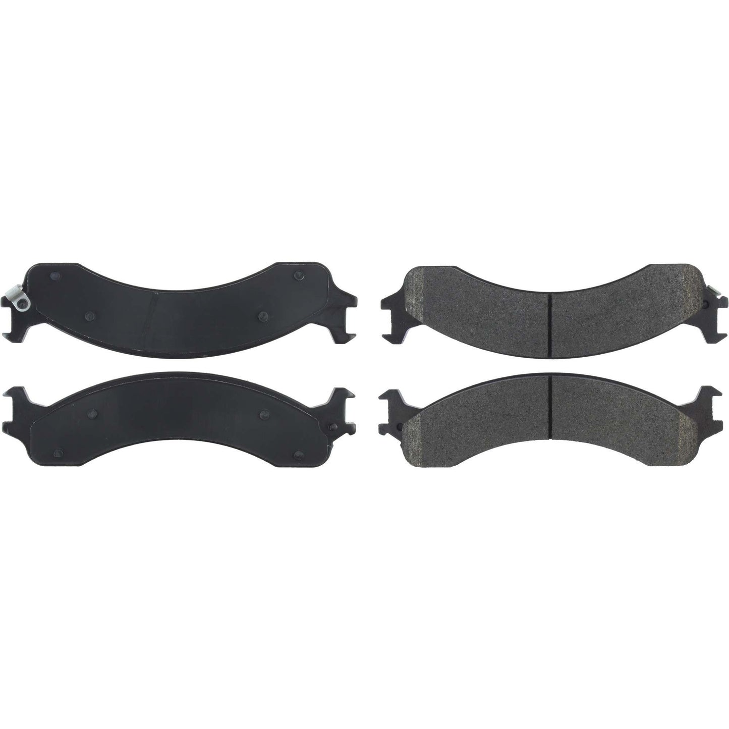 Centric Parts Disc Brake Pad Set Posi Quiet Extended Wear with Shims and Hardware for 2000-2002 Dodge Ram 2500 3500 4000 Ramcharger 106.08210