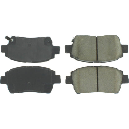 Centric Parts Disc Brake Pad Set Posi Quiet Extended Wear for 2001-2015 Toyota Scion iQ xA xB Echo MR2 Prius 106.08220