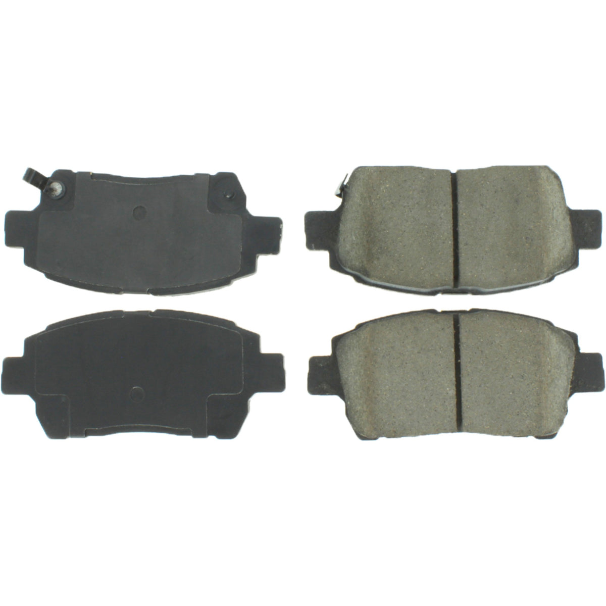 Centric Parts Disc Brake Pad Set Posi Quiet Extended Wear for 2001-2015 Toyota Scion iQ xA xB Echo MR2 Prius 106.08220