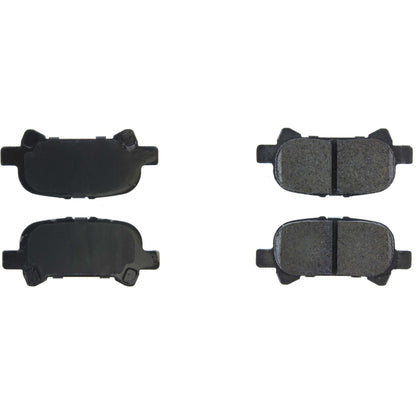 Centric Parts Disc Brake Pad Set Posi Quiet Extended Wear with Shims and Hardware for 2005-2008 Toyota Avalon Camry Solara 106.08280