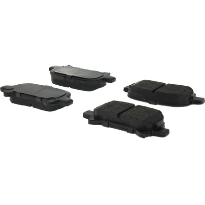 Centric Parts Disc Brake Pad Set Posi Quiet Extended Wear with Shims and Hardware for 2000-2004 Toyota Avalon, 2000-2001 Camry, 2000-2003 Solara 106.08281