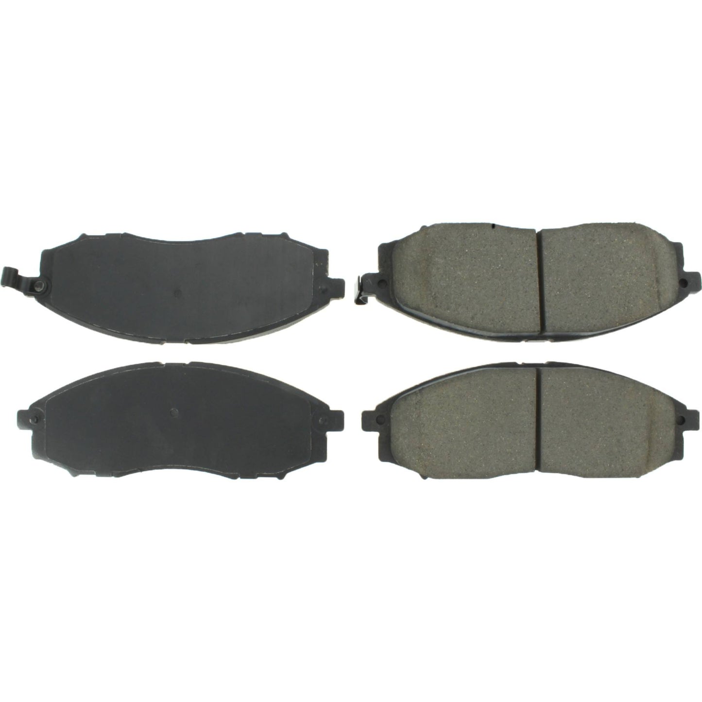 Centric Parts Disc Brake Pad Set Posi Quiet Extended Wear with Shims and Hardware for 2000-2004 Nissan Frontier Xterra 106.08300