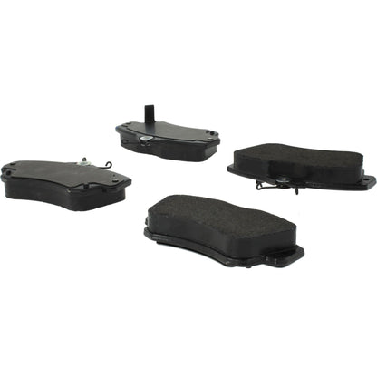 Centric Parts Disc Brake Pad Set Posi Quiet Extended Wear with Shims and Hardware for 2001-2010 Chrysler PT Cruiser 106.08410