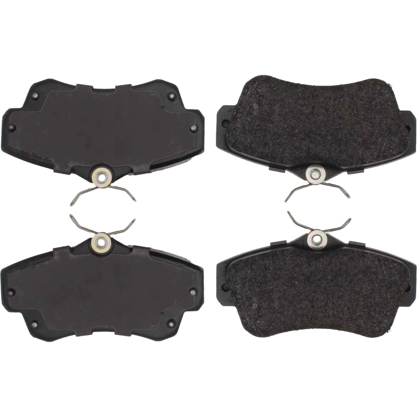 Centric Parts Disc Brake Pad Set Posi Quiet Extended Wear with Shims and Hardware for 2003-2009 Chrysler PT Cruiser 2003-2005 Dodge Neon 106.08411