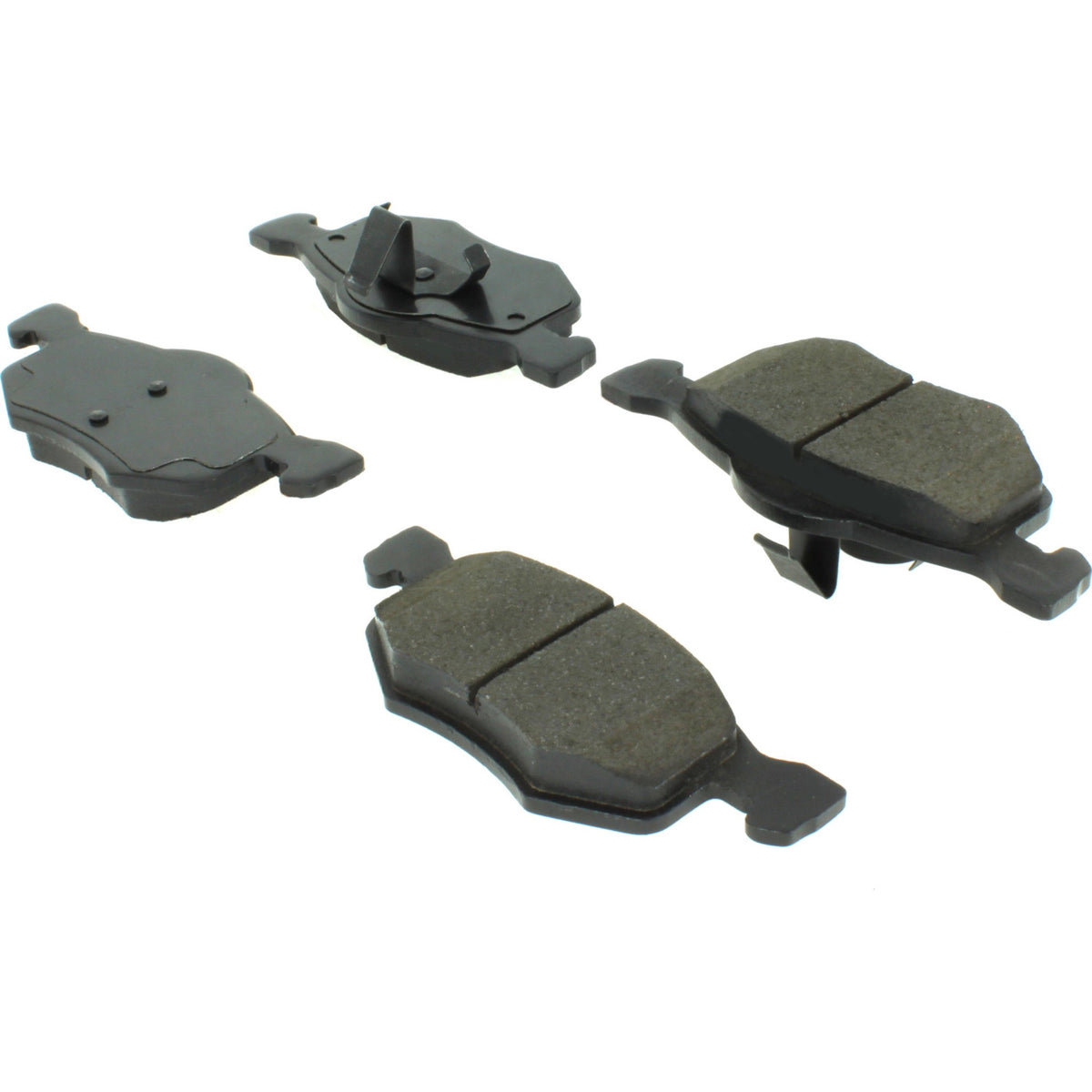 Centric Parts Disc Brake Pad Set Posi Quiet Extended Wear with Shims and Hardware for 2001-2007 Ford Escape, 2001-2006 Mazda Tribute, 2005-2007 Mercury Mariner 106.08430
