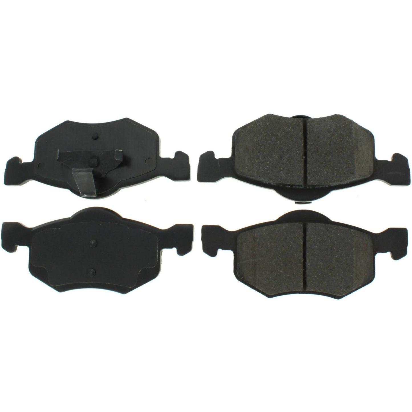 Centric Parts Disc Brake Pad Set Posi Quiet Extended Wear with Shims and Hardware for 2001-2007 Ford Escape, 2001-2006 Mazda Tribute, 2005-2007 Mercury Mariner 106.08430