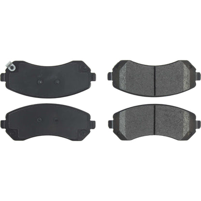 Centric Parts Disc Brake Pad Set Posi Quiet Extended Wear with Shims and Hardware for 2002-2007 Buick Rendezvous
