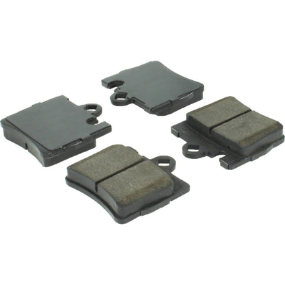 Centric Parts Disc Brake Pad Set Posi Quiet Extended Wear with Shims and Hardware for 2000-2003 Mercedes-Benz CL55 AMG 106.08480