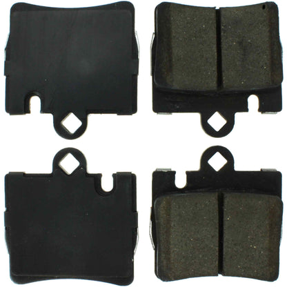 Centric Parts Disc Brake Pad Set Posi Quiet Extended Wear with Shims and Hardware for 2000-2003 Mercedes-Benz CL55 AMG 106.08480