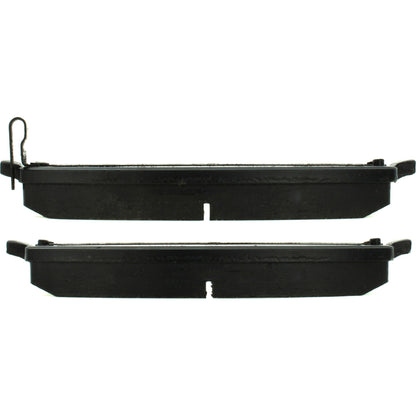 Centric Parts Disc Brake Pad Set Posi Quiet Extended Wear with Shims and Hardware for 2001-2008 Chrysler Town & Country, Voyager, Dodge Caravan, Grand Caravan, Jeep Liberty 106.08560