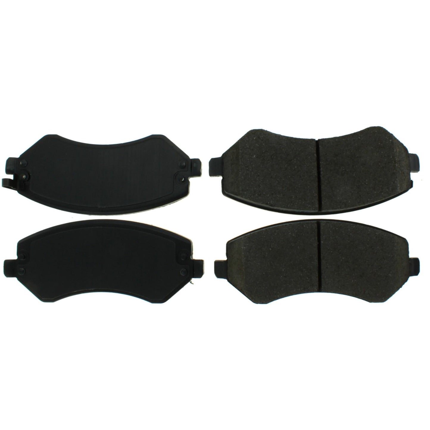 Centric Parts Disc Brake Pad Set Posi Quiet Extended Wear with Shims and Hardware for 2001-2008 Chrysler Town & Country, Voyager, Dodge Caravan, Grand Caravan, Jeep Liberty 106.08560