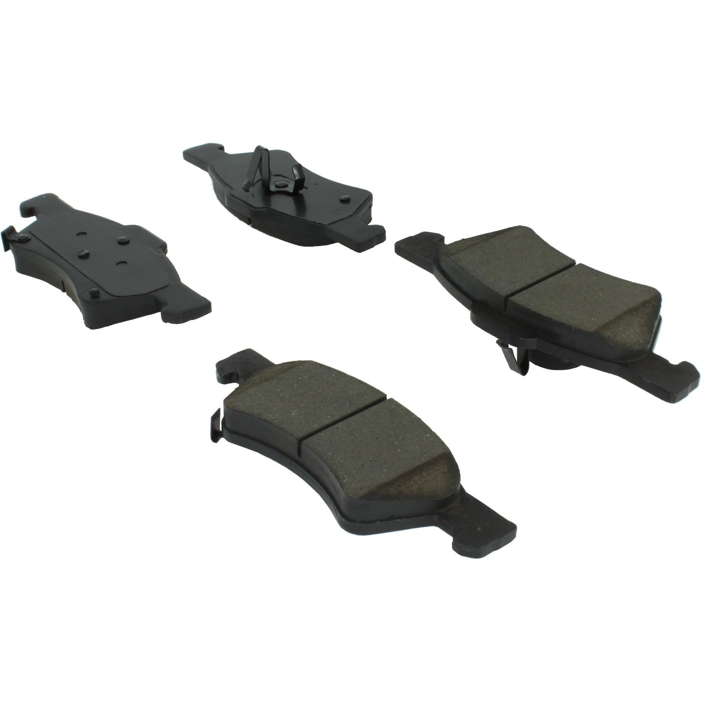 Centric Parts Disc Brake Pad Set Posi Quiet Extended Wear with Shims and Hardware for 2001-2007 Chrysler Town & Country, Voyager 2003, 2005-2006, Dodge Caravan, Grand Caravan 106.08570