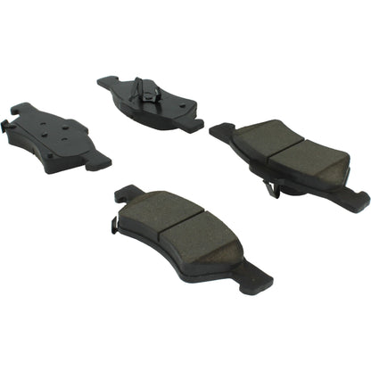 Centric Parts Disc Brake Pad Set Posi Quiet Extended Wear with Shims and Hardware for 2001-2007 Chrysler Town & Country, Voyager 2003, 2005-2006, Dodge Caravan, Grand Caravan 106.08570