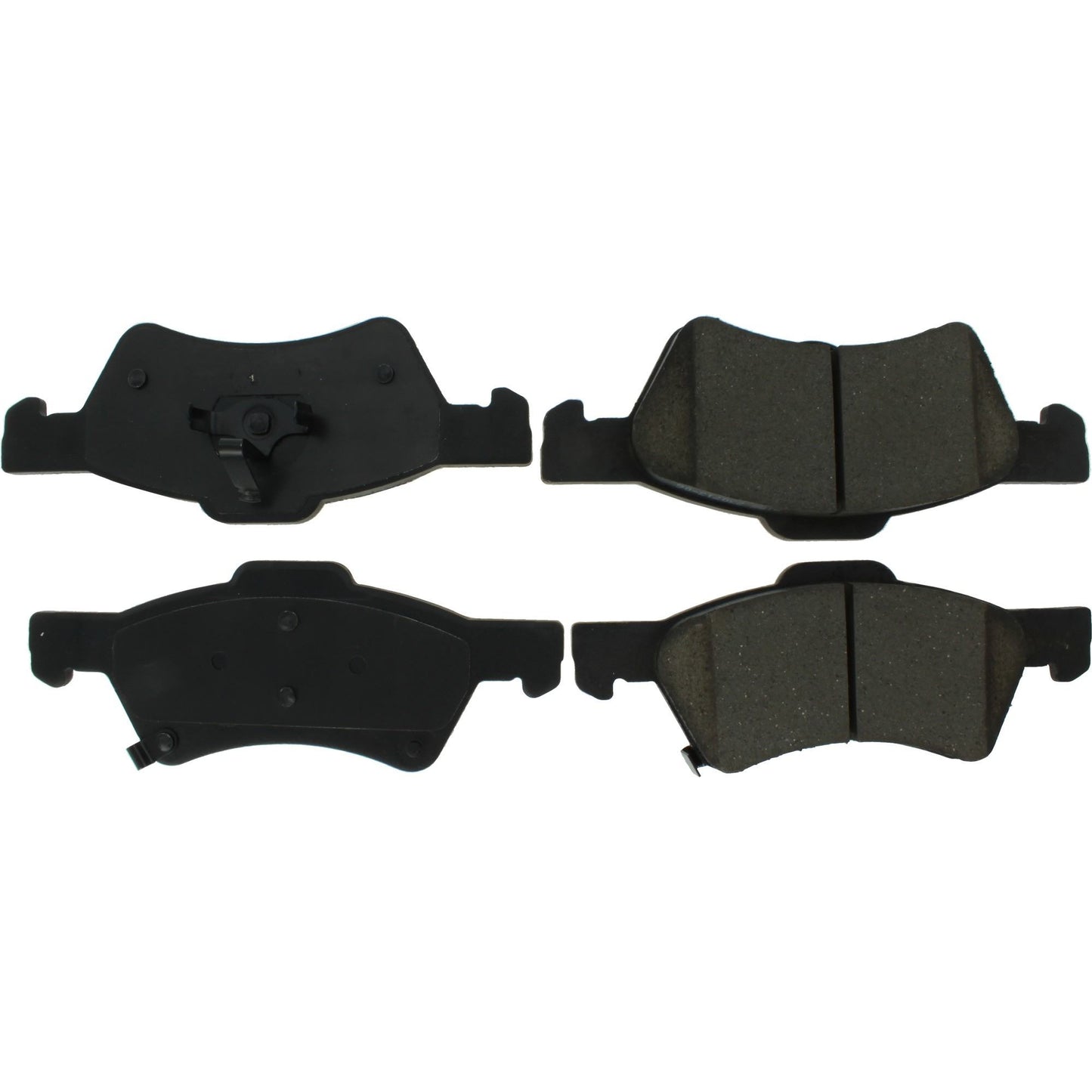 Centric Parts Disc Brake Pad Set Posi Quiet Extended Wear with Shims and Hardware for 2001-2007 Chrysler Town & Country, Voyager 2003, 2005-2006, Dodge Caravan, Grand Caravan 106.08570