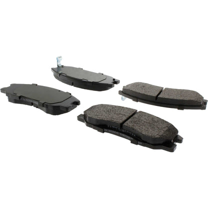 Centric Parts Disc Brake Pad Set Posi Quiet Extended Wear with Shims and Hardware for 2001-2006 Hyundai Santa Fe, XG300 2001, XG350 2002-2003, Kia Sedona 2003-2005, Sorento 2003-2009 106.08640