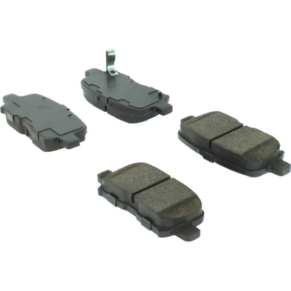 Centric Parts Disc Brake Pad Set Posi Quiet Extended Wear with Shims and Hardware for 2001-2006 Acura MDX 2002-2004 Honda Odyssey 2003-2008 Pilot