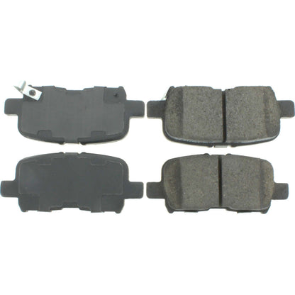 Centric Parts Disc Brake Pad Set Posi Quiet Extended Wear with Shims and Hardware for 2001-2006 Acura MDX 2002-2004 Honda Odyssey 2003-2008 Pilot