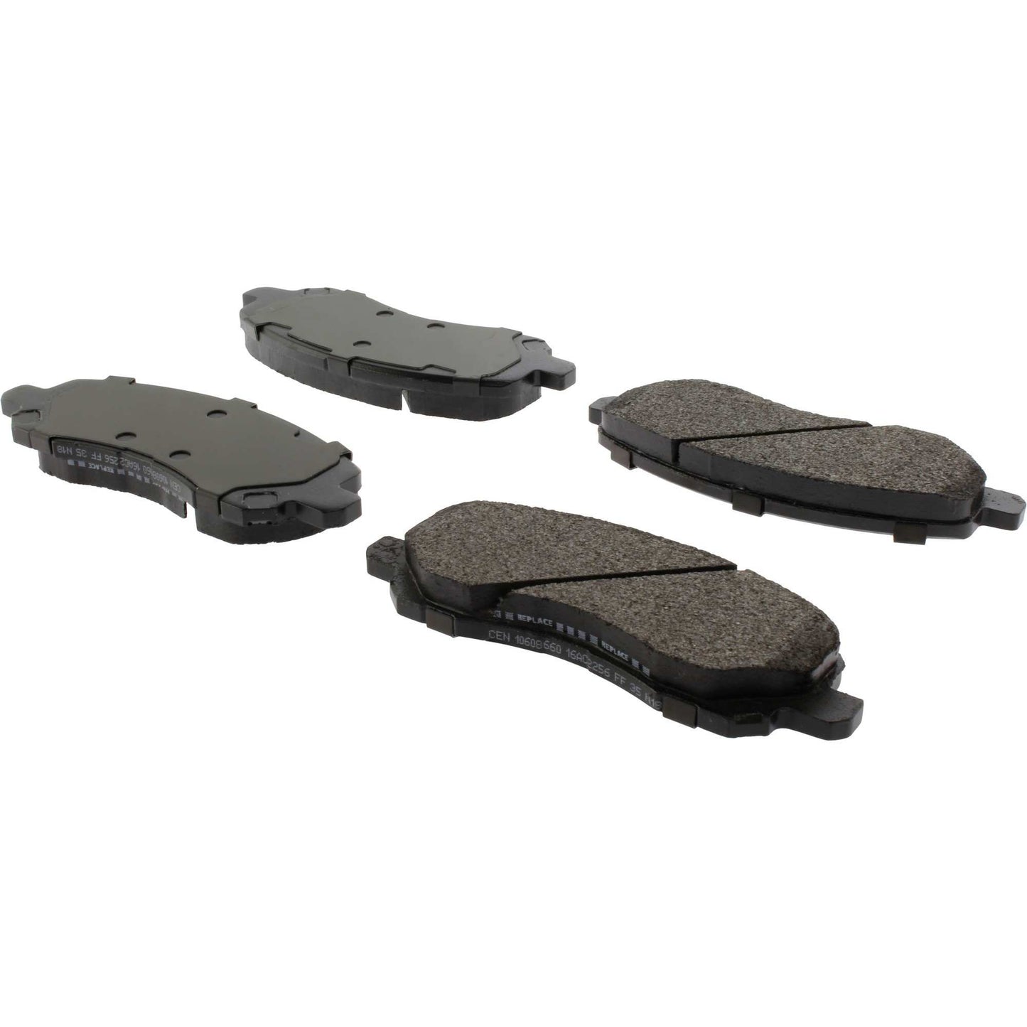 Centric Parts Disc Brake Pad Set Posi Quiet Extended Wear with Shims for 2001-2017 Chrysler Sebring Dodge Avenger Caliber Stratus Jeep Compass Patriot Mitsubishi ASX Eclipse Galant Lancer