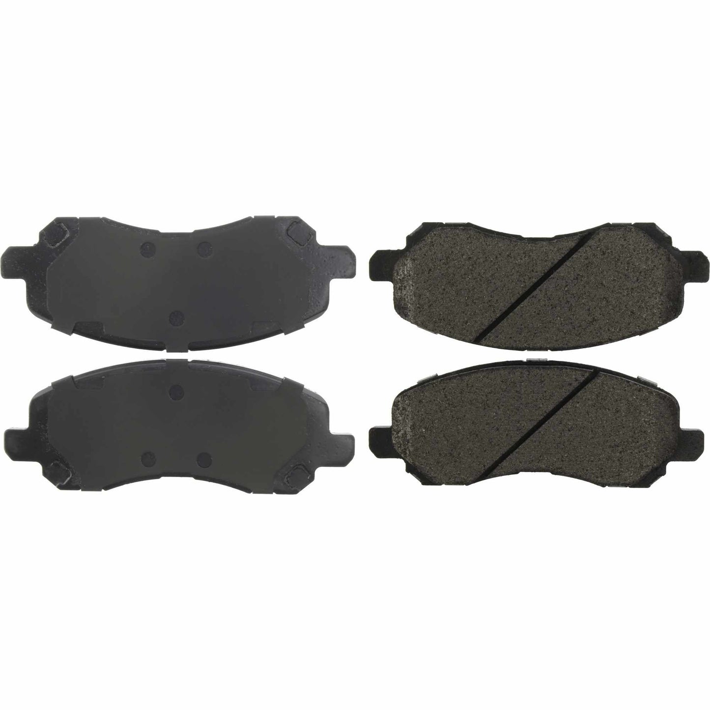 Centric Parts Disc Brake Pad Set Posi Quiet Extended Wear with Shims for 2001-2017 Chrysler Sebring Dodge Avenger Caliber Stratus Jeep Compass Patriot Mitsubishi ASX Eclipse Galant Lancer