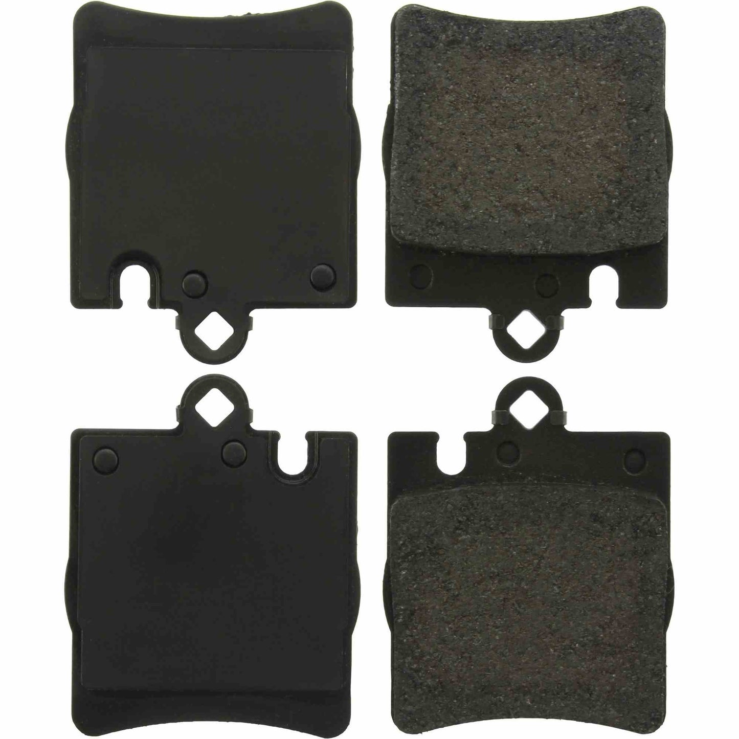 Centric Parts Disc Brake Pad Set Posi Quiet Extended Wear for 2002-2011 Honda Passport Isuzu Axiom Rodeo Mitsubishi Endeavor 106.08670